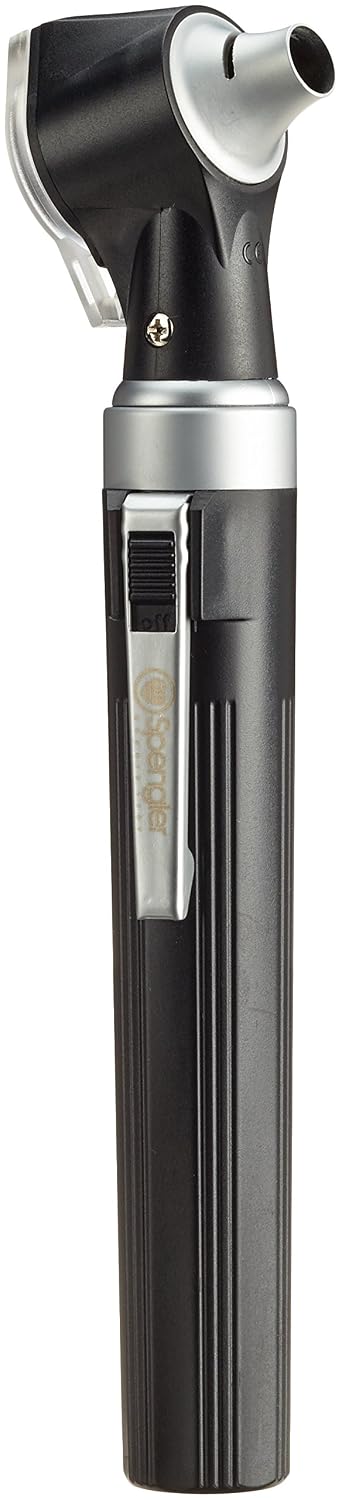 Spengler Otoscope Smartlight Noir Éclairage Conventionnel Xénon Halogène