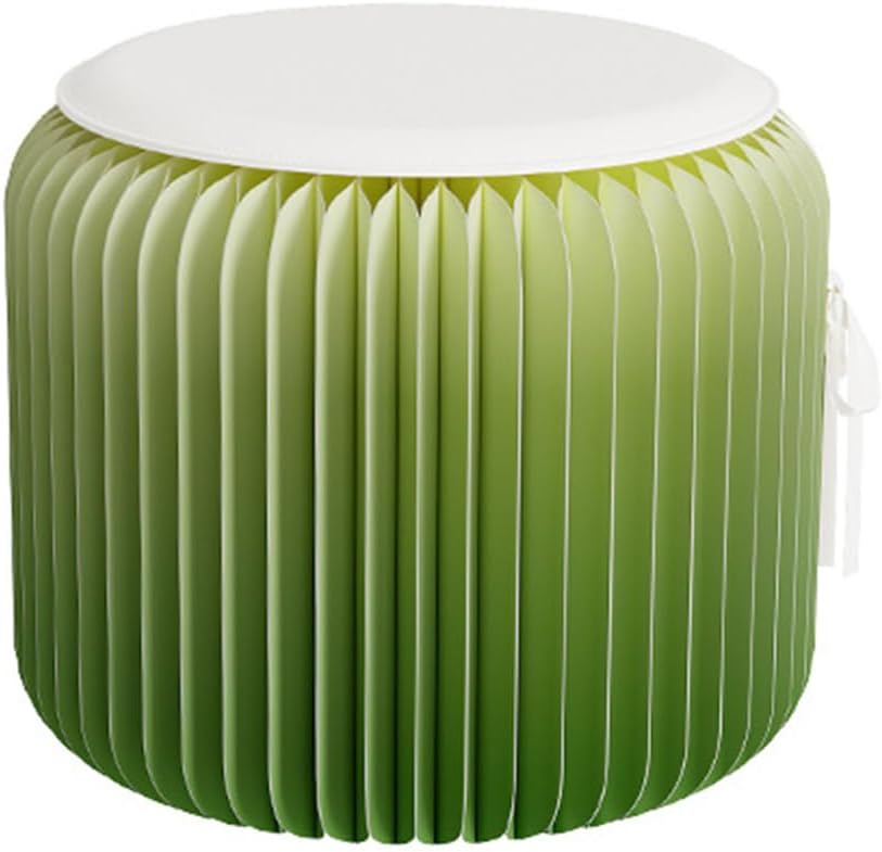 Tabouret pliable portable, Design artistique en nid d'abeille, Forte capacité de charge, Banc à chaussures polyvalent Table d'appoint