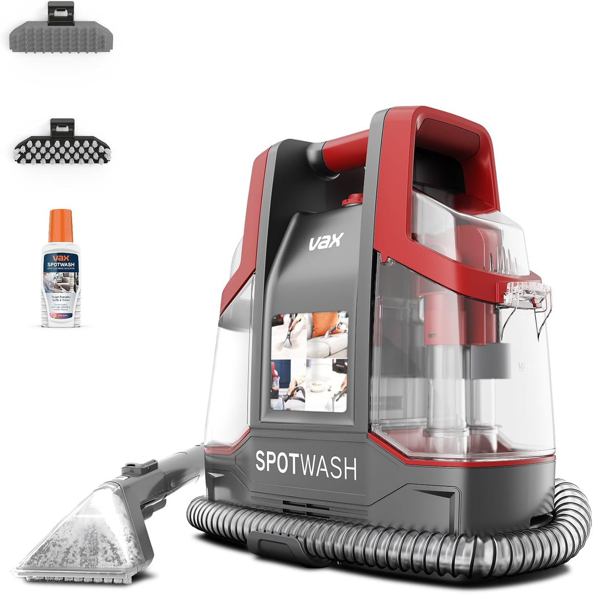 Vax SpotWash Spot Nettoyeur, détachant pour shampouineuse tapis et tissus d'ameublement