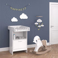 Vicco Commode à Langer Leo, Blanc, 60 x 103 cm avec tiroir