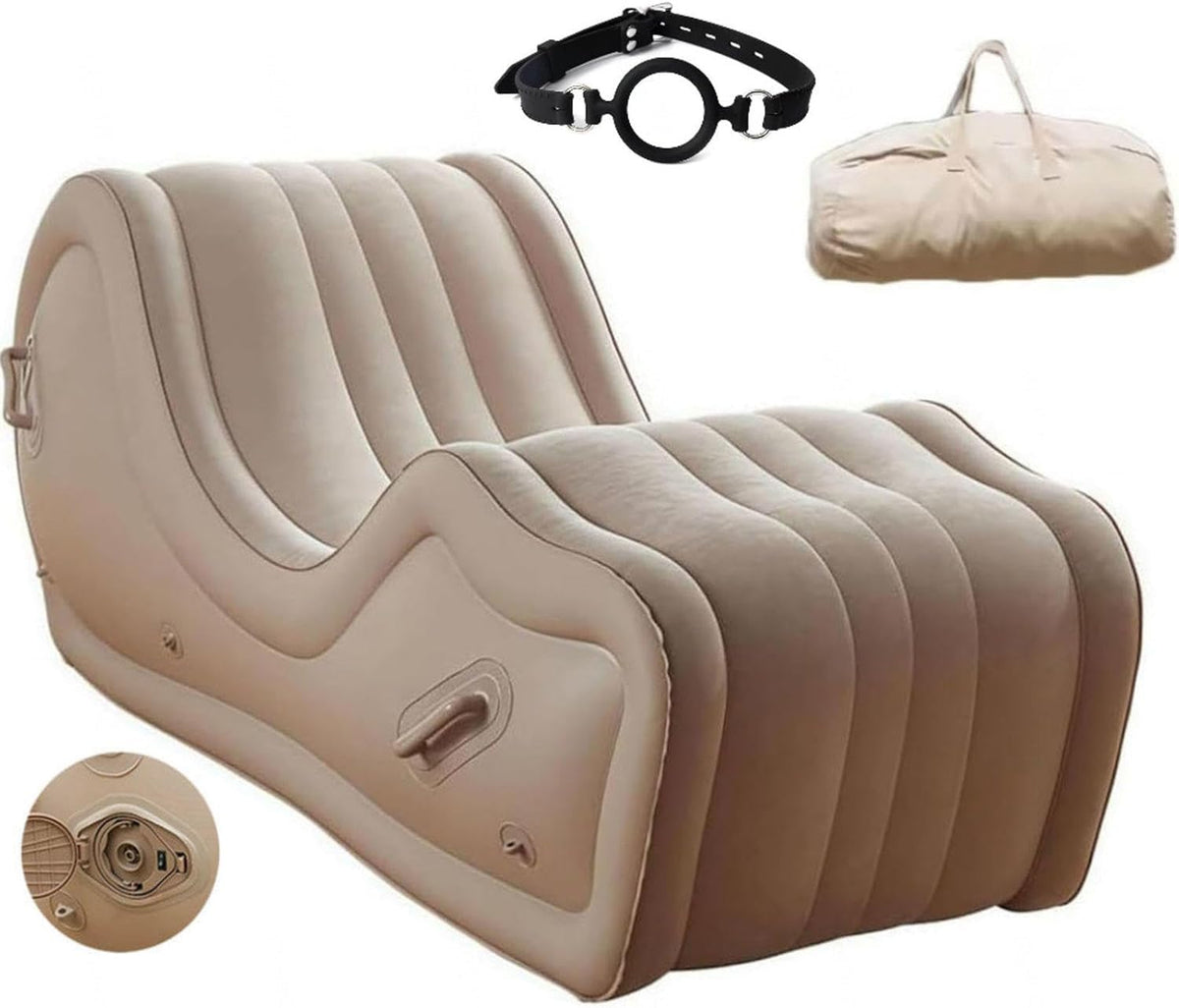 YZBZNG Canapé gonflable inclinable Capacité de charge ultra-résistante Portable for outdoor use 030,sofa#10