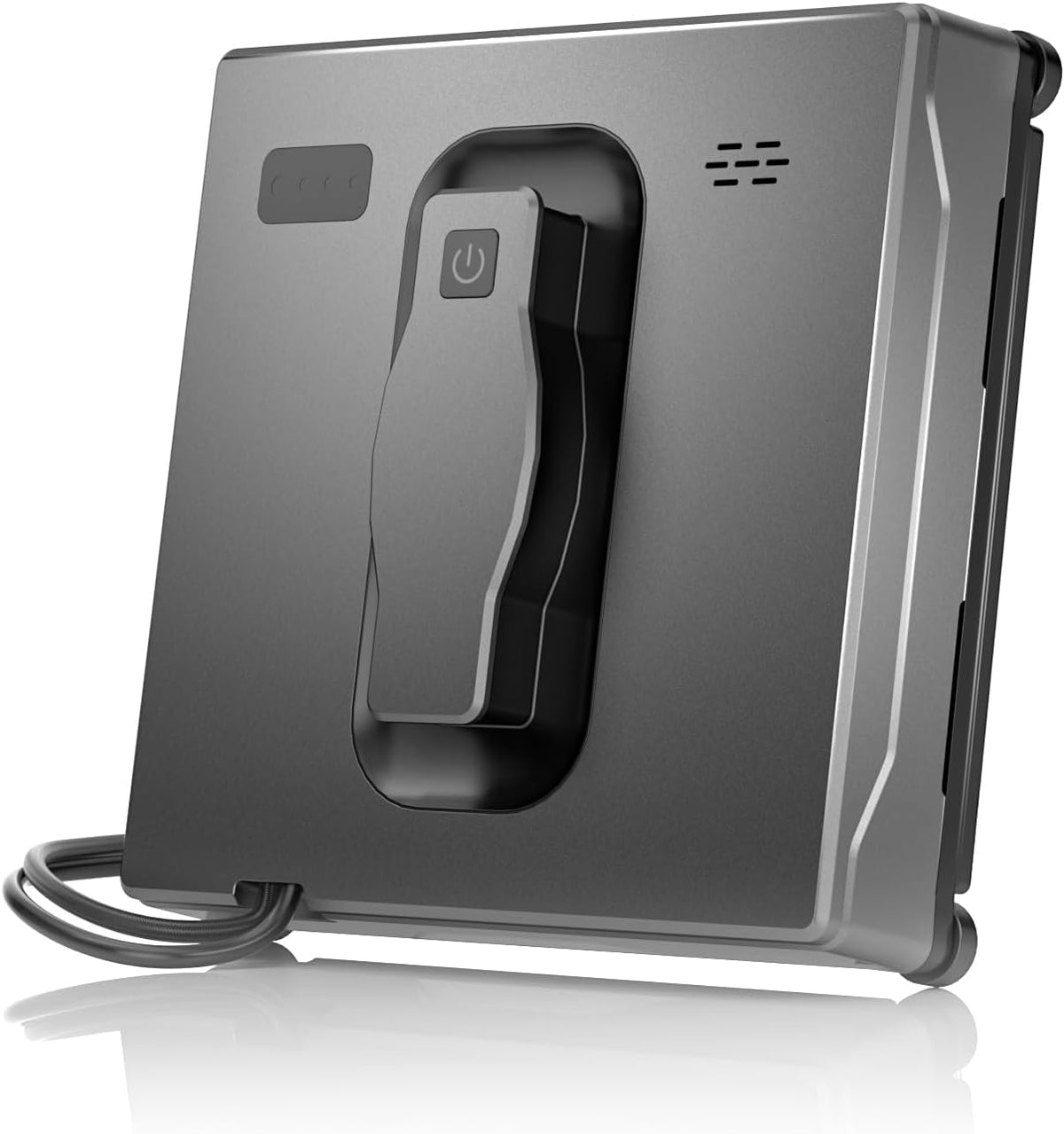 Robot Nettoyeur de Vitres Intelligent à Double Spray avec 3 Modes de Chemin (Z/N, Z, N), Robot Laveur de Vitre Automatique avec Télécommande