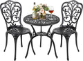 Avestar Salon de Jardin Extérieur 2 Personnes, Ensemble Table Chaise Jardin