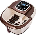 TECH DISCOUNT Appareil de Massage des Pieds LCD Digital Smart/Bain Relaxant/Exfoliant Apaisant Spa Masseur Chauffant Electrique 220 V