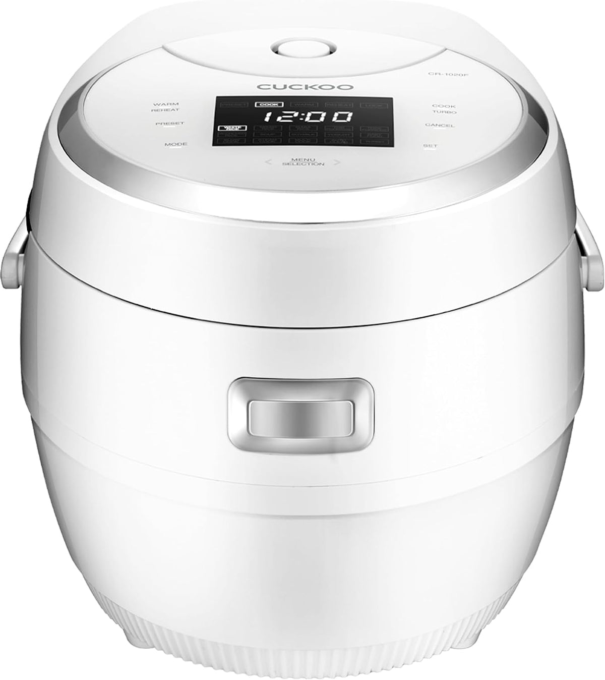 CUCKOO CR-1020F, Cuiseur à riz Micom de 10 tasses (non cuit), 16 options de menu : riz blanc, riz brun et plus encore, pot intérieur antiadhésif