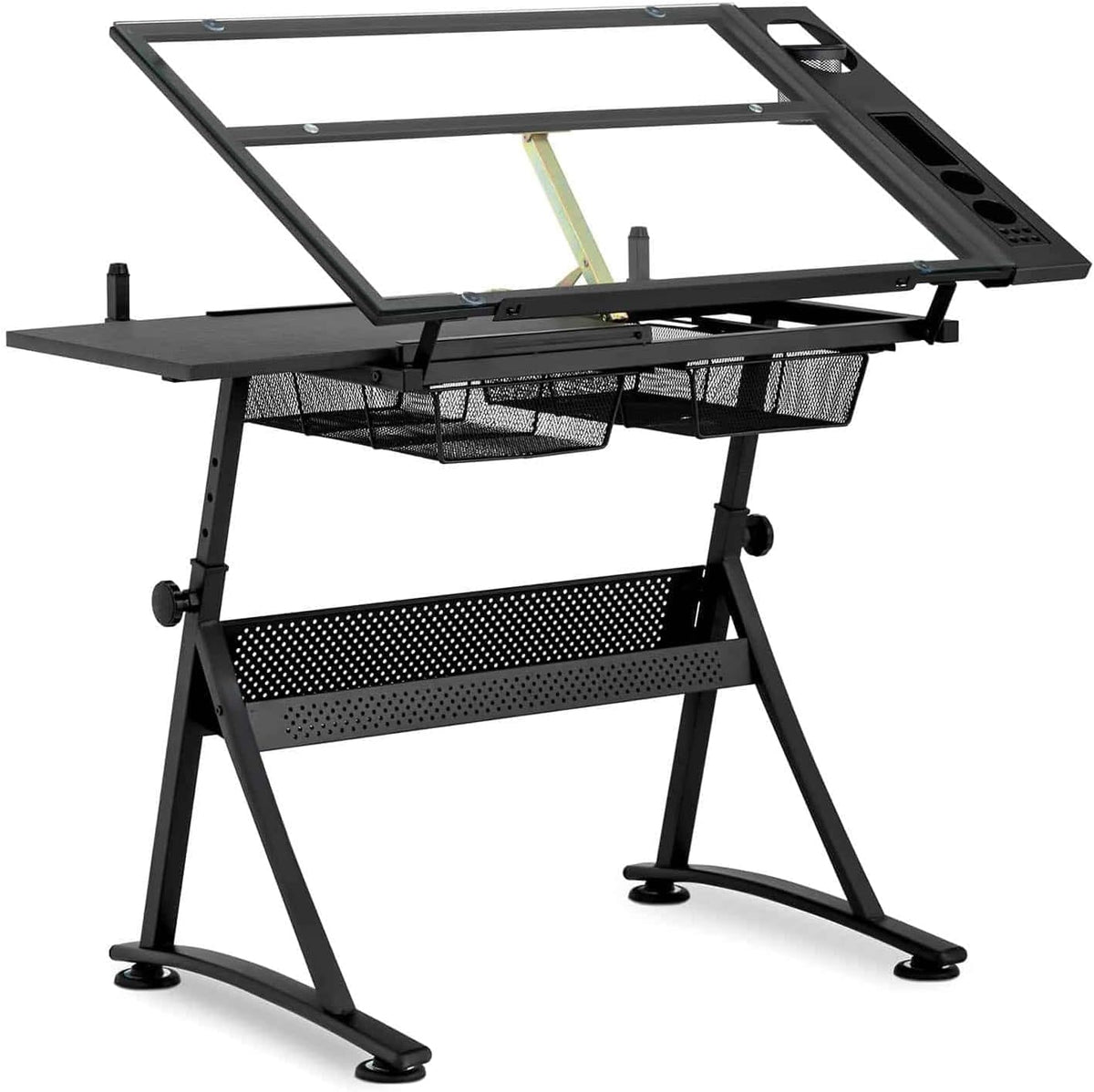 Fromm & Starck Table À Dessin Bureau Planche Table D'Architecte Architecte Inclinable Professionnelle Star_Desk_09 (Plateau 120 x 60 cm, 0-70°