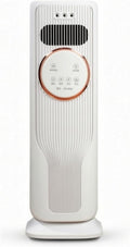 LOVIVER Ventilateur Climatiseur Tour Chauffage Refroidissement Numérique Appareil 2 en 1 Télécommande Réglage Température Distribution Homogène