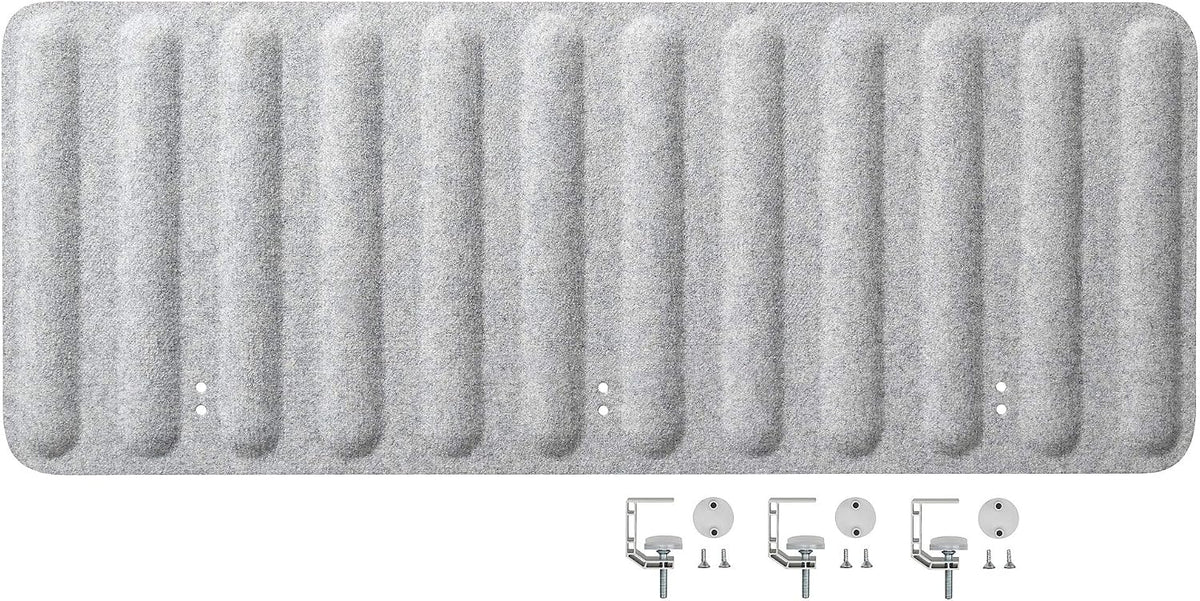 Protuning EILIF Paravent pour bureau 48 x 120 cm Gris